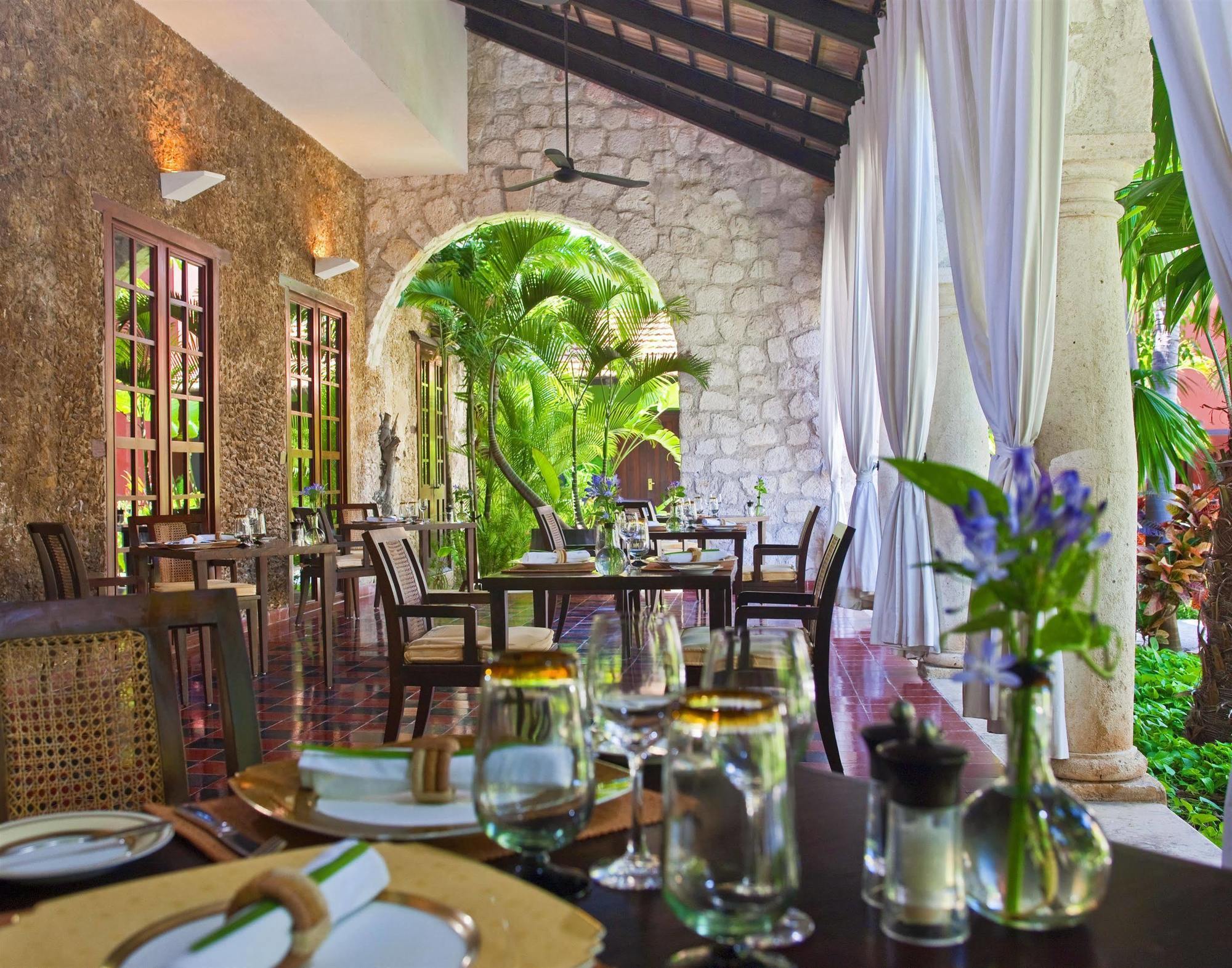 อาเซียนดา ปวยร์ตา กัมเปเช อะ ลักชัวรี คอลเลคชั่น โฮเต็ล กัมเปเช Hotel แคมเปเช ร้านอาหาร รูปภาพ